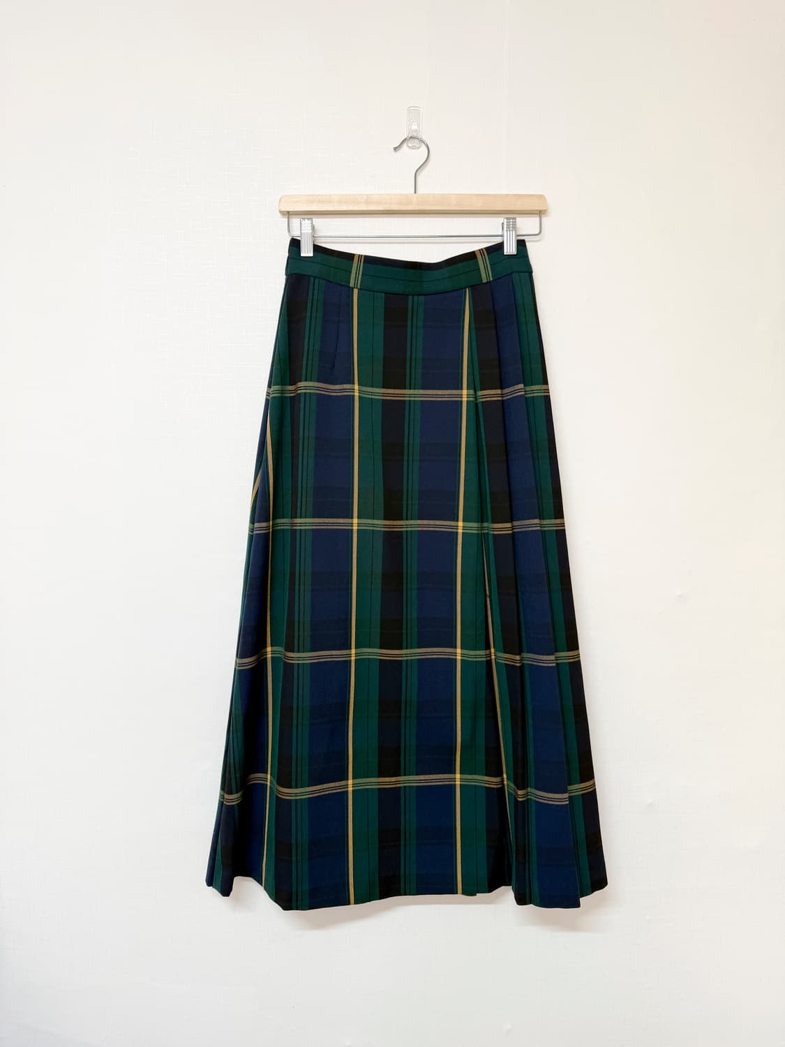 coen 체크 플리츠 스커트 상품이미지1