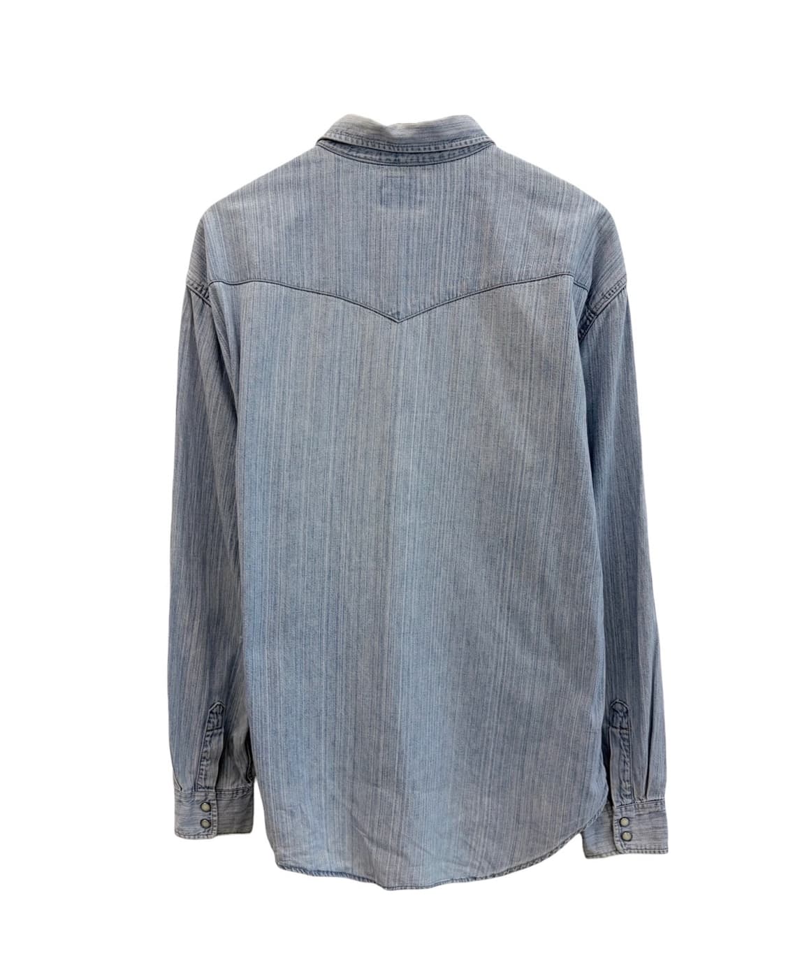 80년대 리바이스 샴브레이 청셔츠 (2XL) 상품이미지9