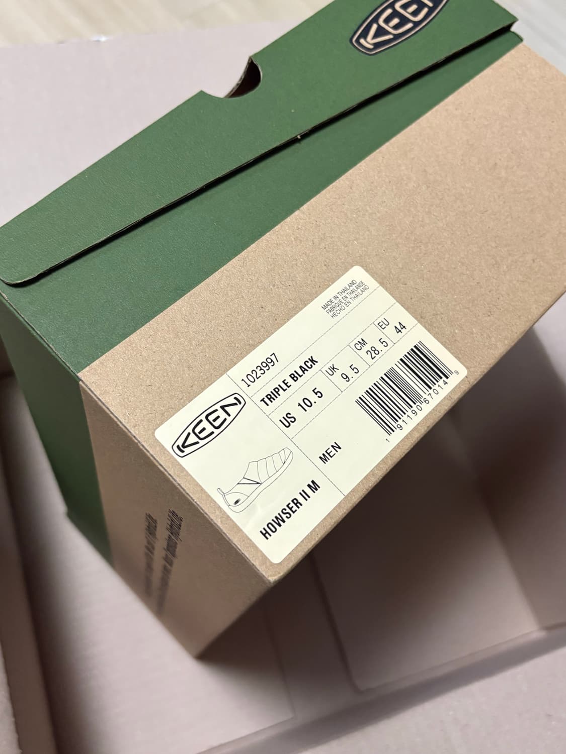 새상품 285) 킨 25FW 하우저2 슬립온 블랙 상품이미지4