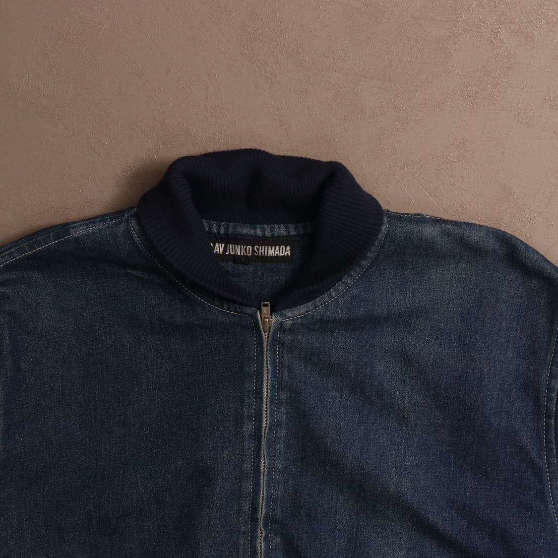 90'S 일본빈티지 데님 크롭 봄버자켓 A1363 상품이미지4