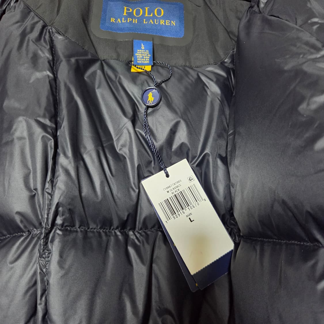 폴로 랄플로렌 모크넥 다운재킷 새제품  상품이미지2