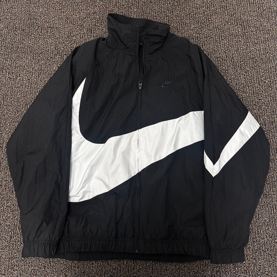 NIKE 나이키 빅스우시 우븐 바람막이 자켓 블랙 XL 상품이미지1