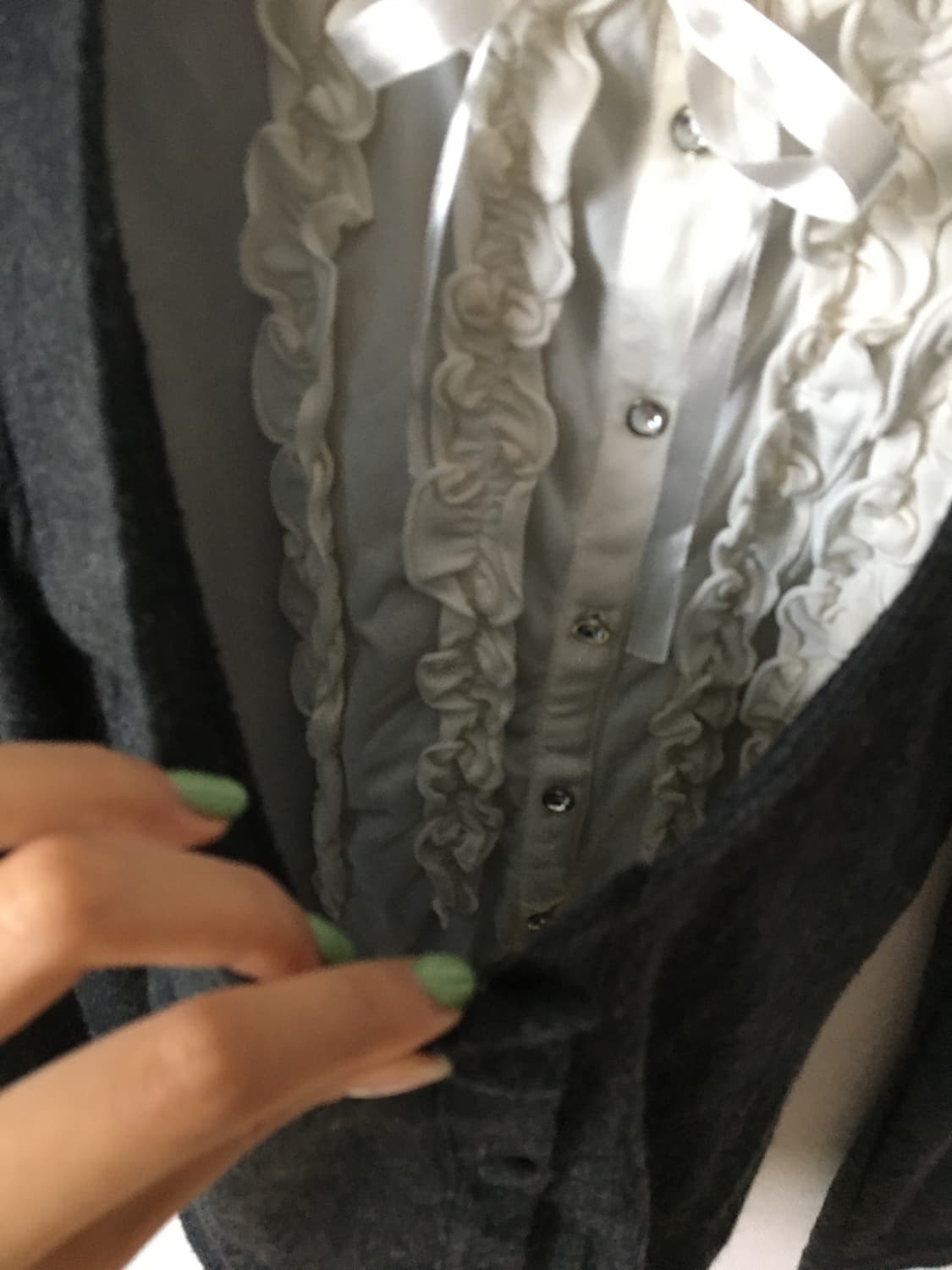 러블리 로걀탑 차콜 상품이미지4