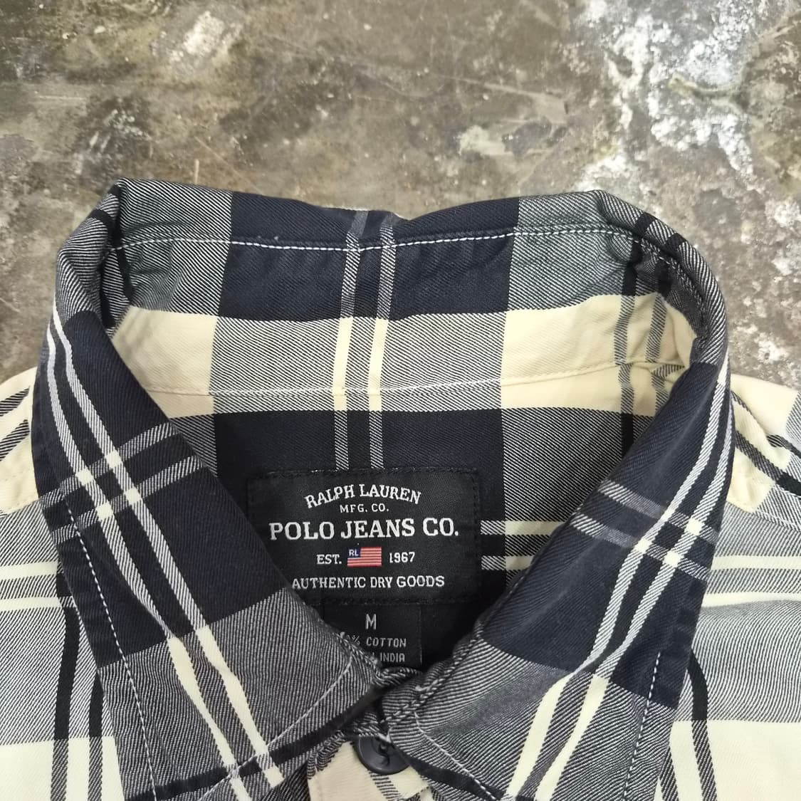 105) 폴로 진스 체크셔츠 남방 폴로 랄프로렌 아메카지 시티보이 상품이미지3