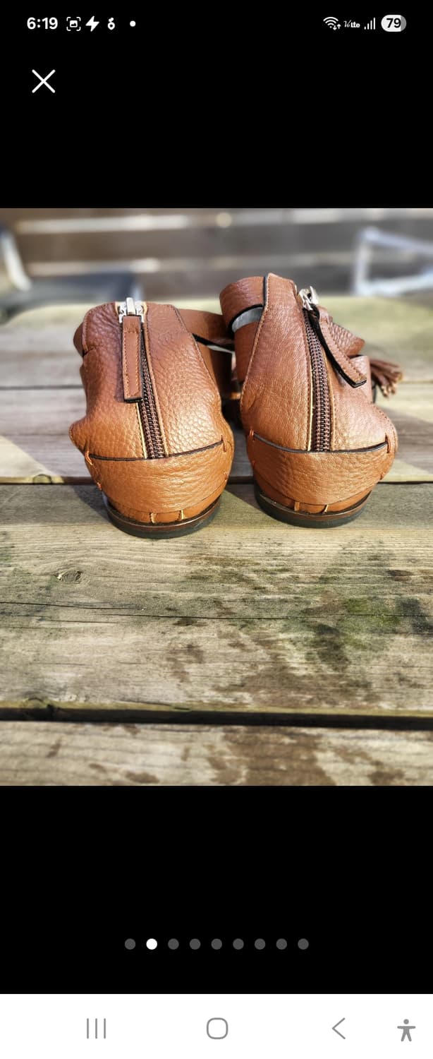 구호 가죽 샌들 새제품235mm 상품이미지2