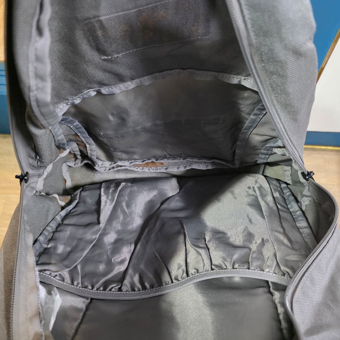 00s 잔스포츠 백팩 톤톤 스웨이드 멀티포켓 백팩 가방 상품이미지6