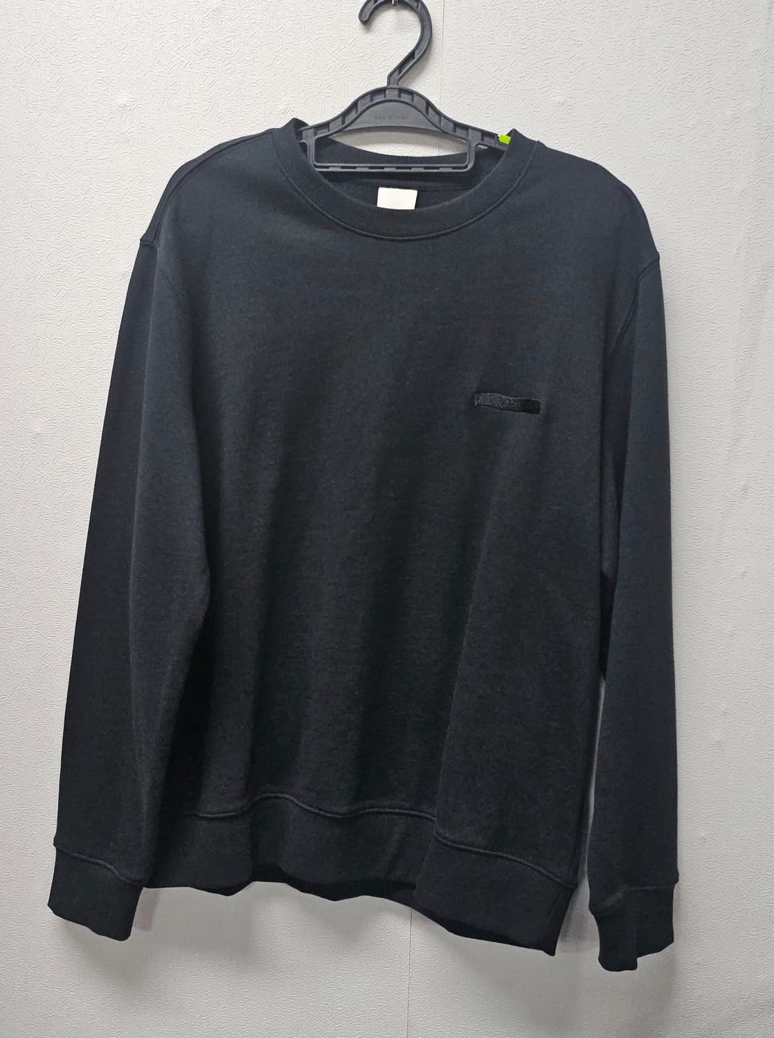 TBJ  검정색 프린팅 맨투맨 티셔츠 M 상품이미지2