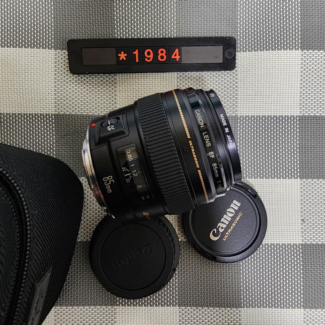 캐논 EF 마운트 85미리 1.8 단렌즈 파우치포함 상품이미지2
