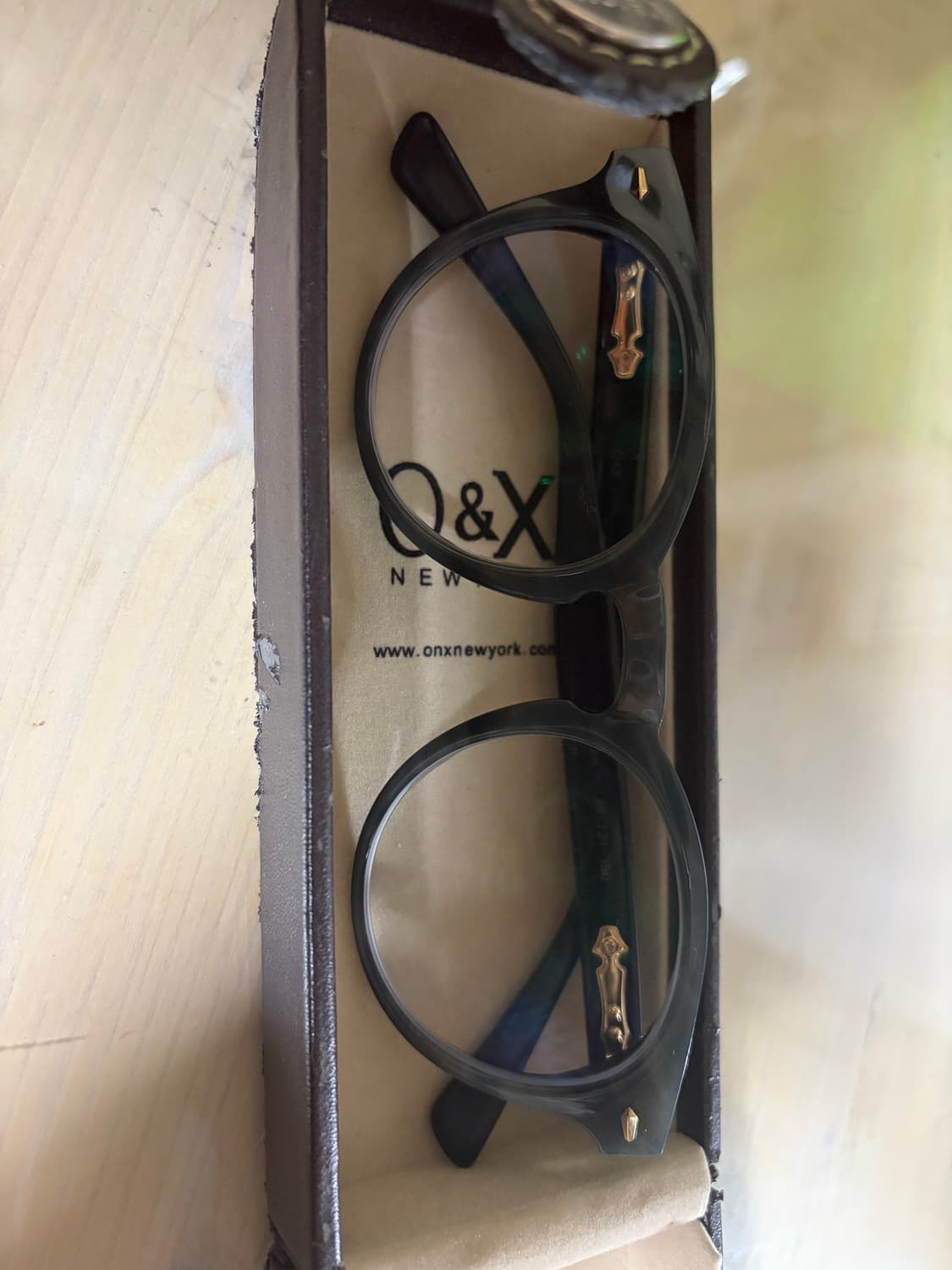 O&X newyork 아넬형 안경테 상품이미지2