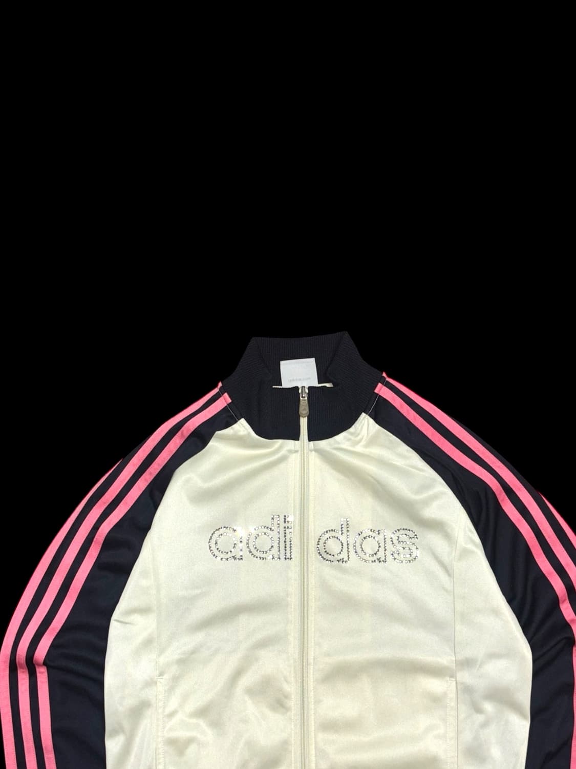 아디다스 y2k 큐빅 블랙 핑크 져지 상품이미지5