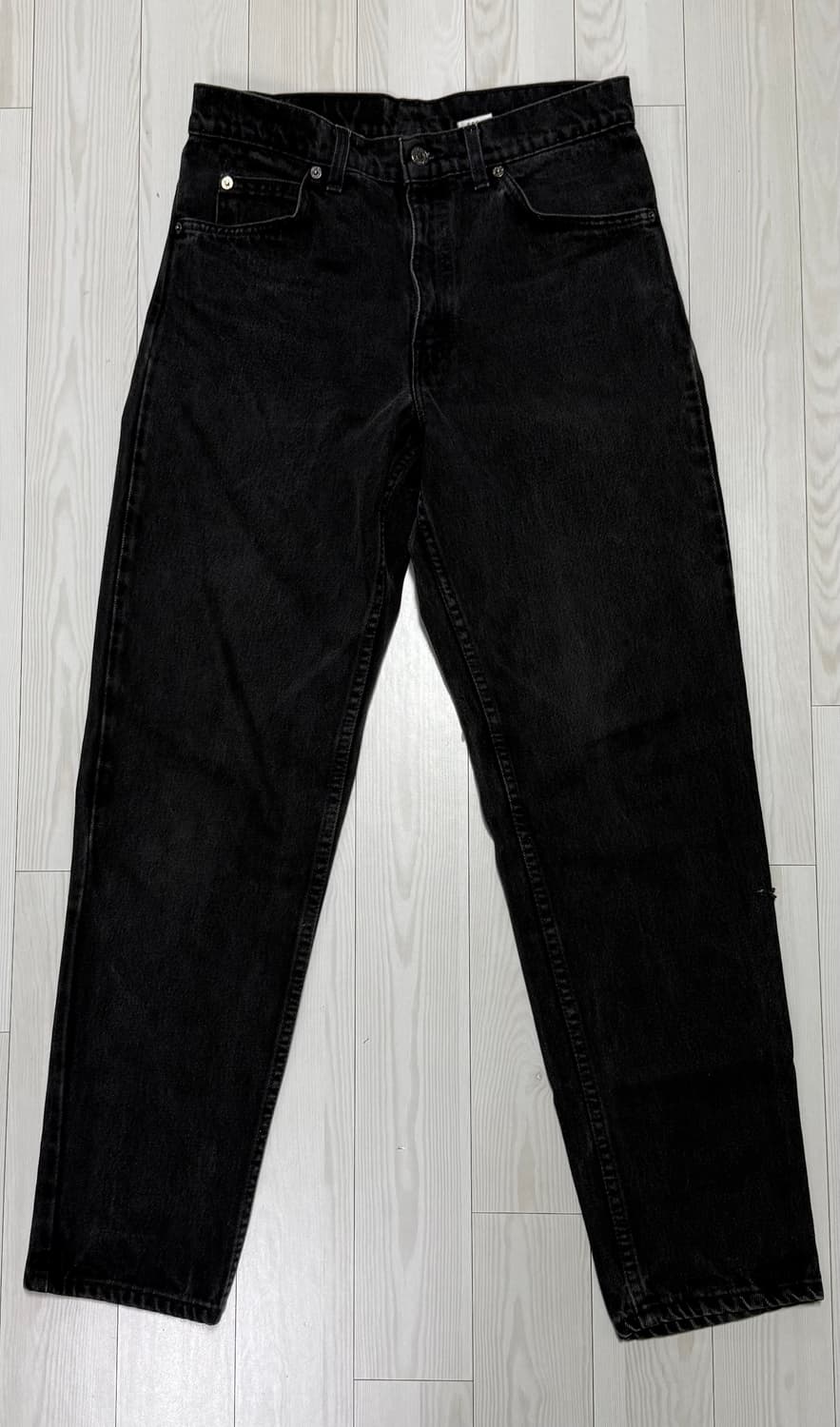 90s 리바이스 550 블랙 데님 팬츠 31x30 상품이미지1