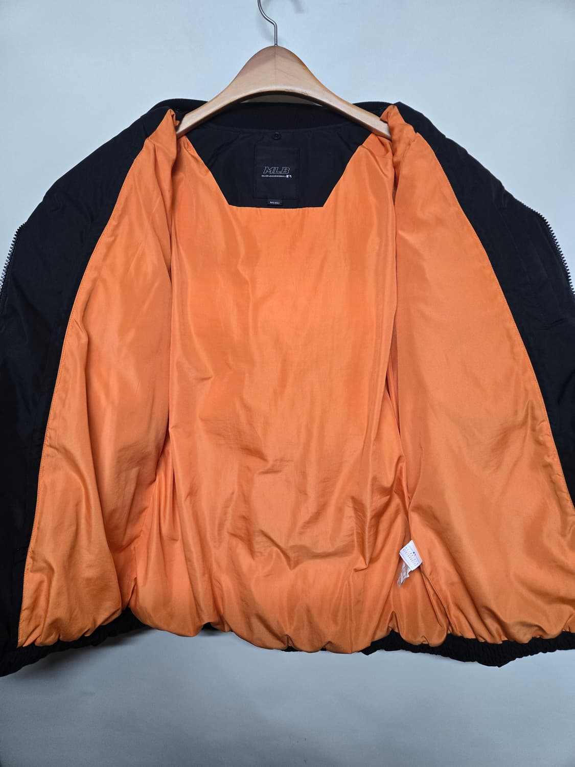 MLB 뉴욕 양키스 덕다운패딩 M (95) 블랙 모자X 상품이미지3