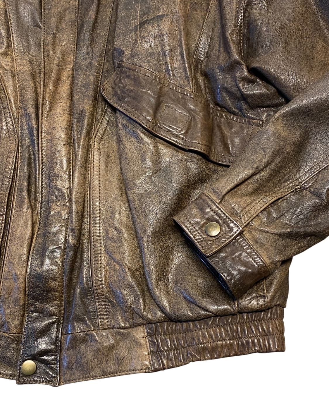 빈티지 레더 자켓 (Man L) AA1012  상품이미지5