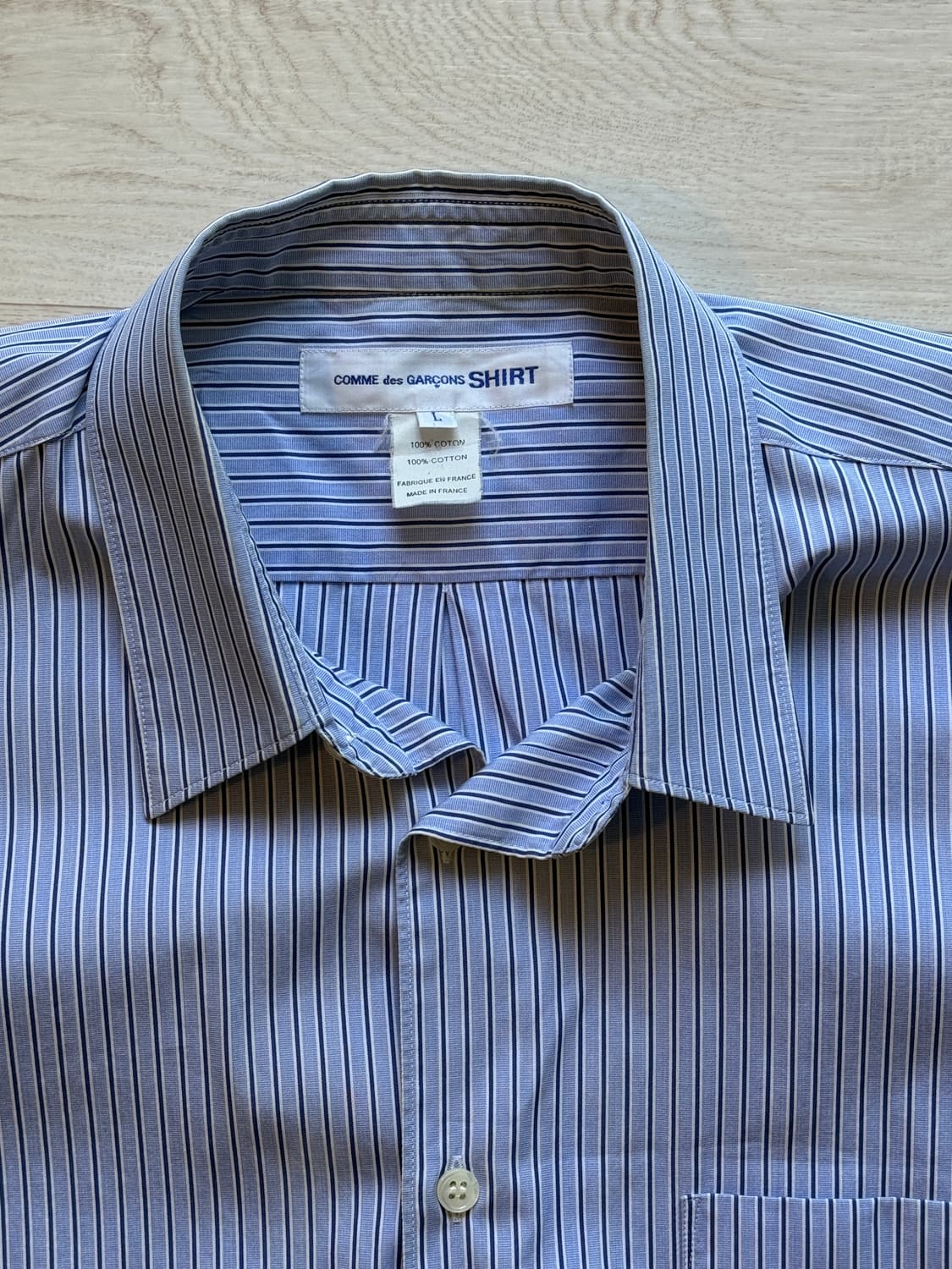 꼼데가르송 셔츠 포에버 와이드 클래식 L size 상품이미지2