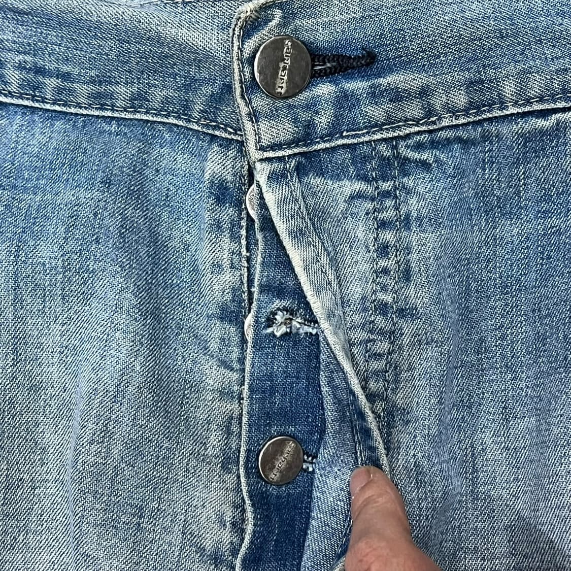 칼하트 카펜터 데님팬츠 s08554 상품이미지8