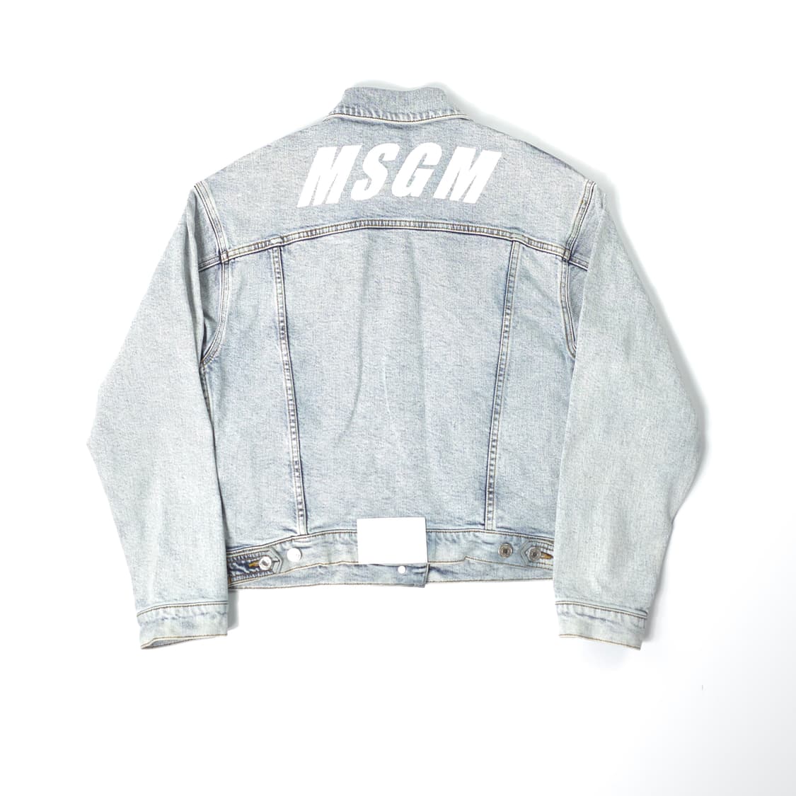 MSGM 데님 자켓 연청 (42) 상품이미지2