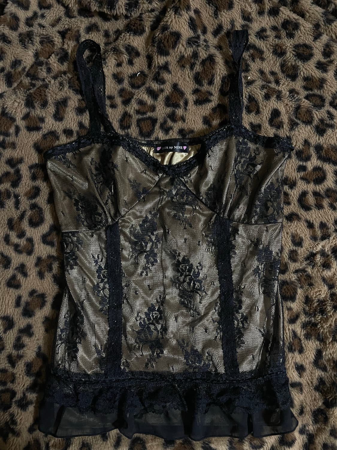 일본빈티지 drea my minx 나시 상품이미지2