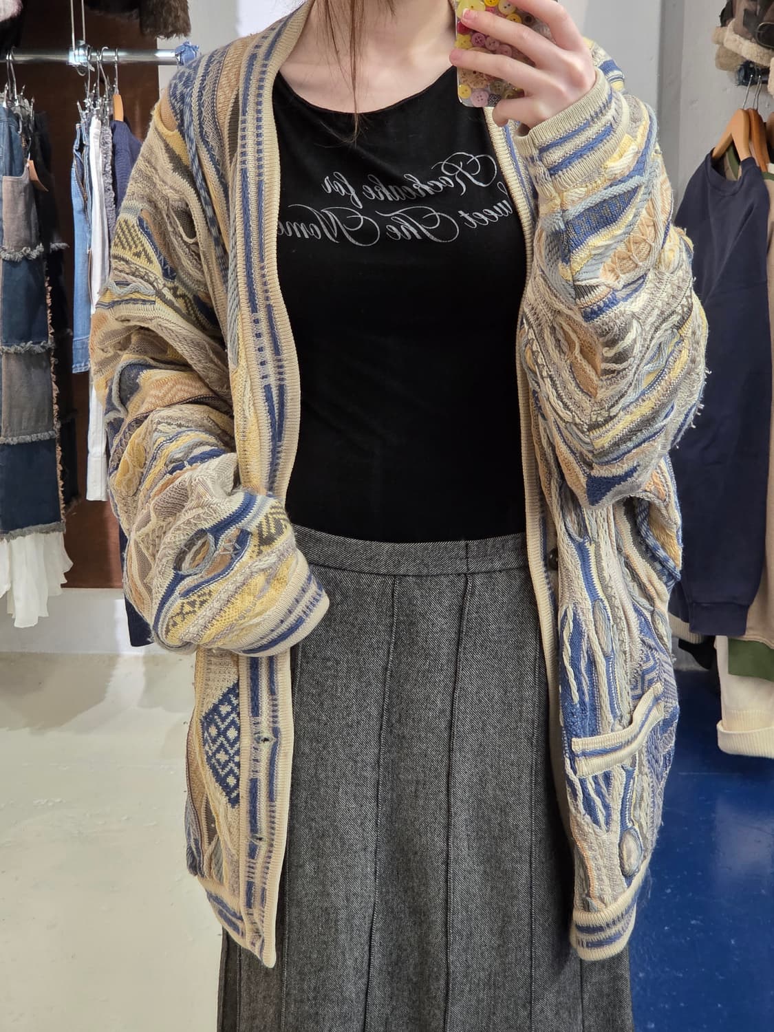 Coogi 쿠지 오스트레일리아 케이블 가디건 상품이미지2