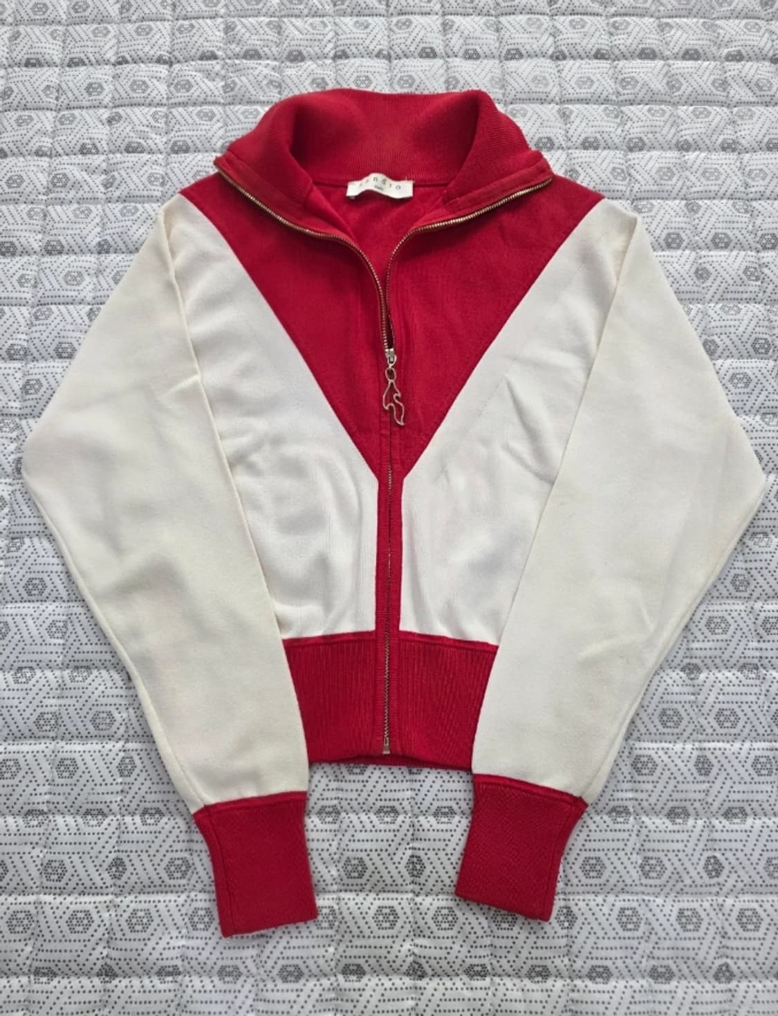 Sandro 산드로 투톤 집업 자켓 가디건 ~55 상품이미지1