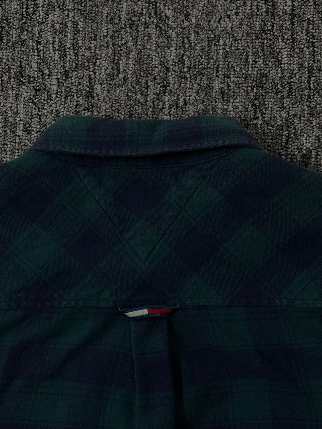 타미 진스 플란넬 체크 셔츠  상품이미지8