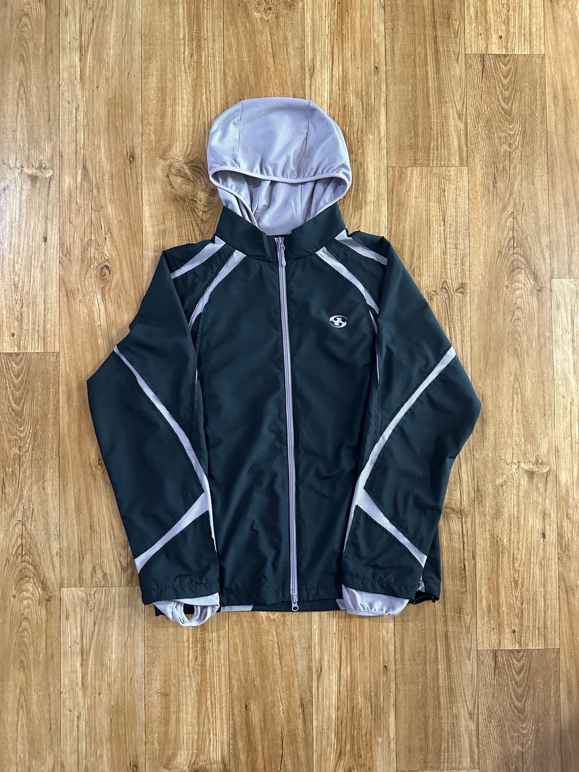 산산기어 슬래쉬 후디 자켓 블랙 2사이즈 상품이미지2