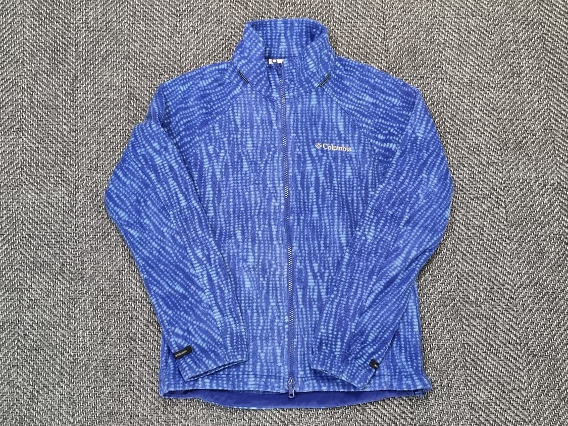 Columbia — 블루 패턴 플리스 자켓 상품이미지1