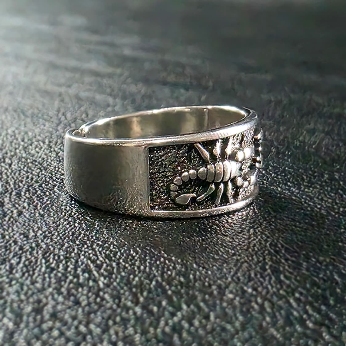 Iskhar 실버 남자 엔틱 빈티지 명품 고딕 전갈 반지 상품이미지2