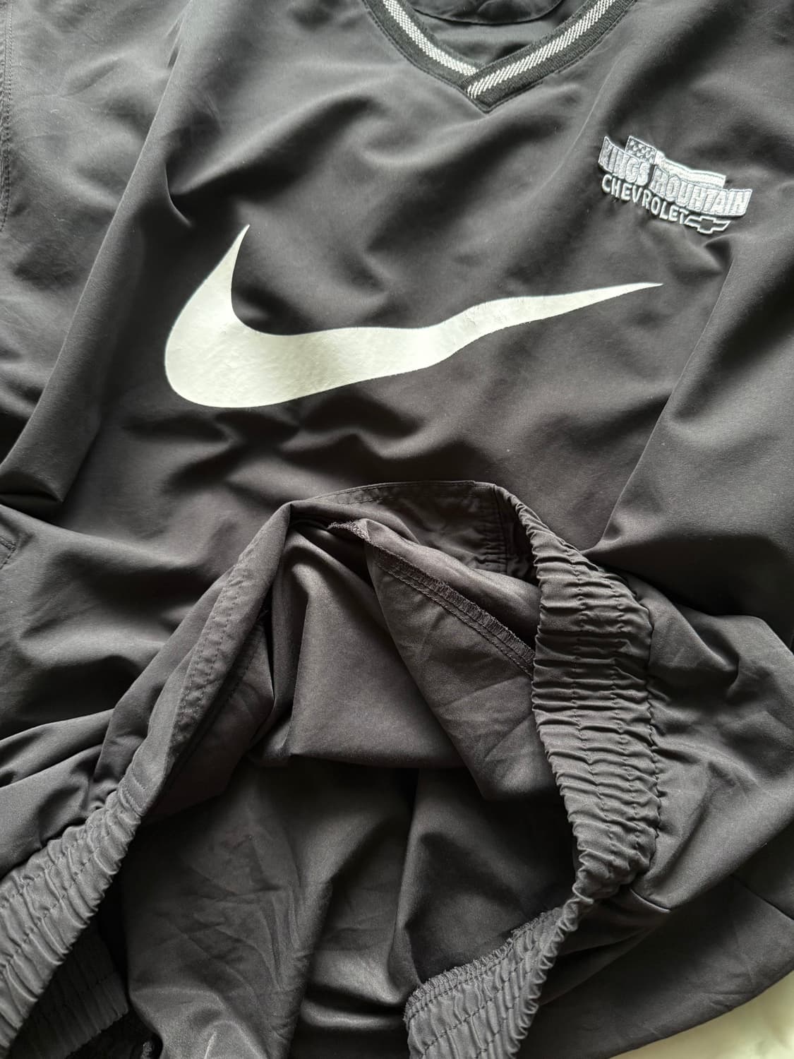 나이키 블랙 풀오버 럭비져지 상품이미지2