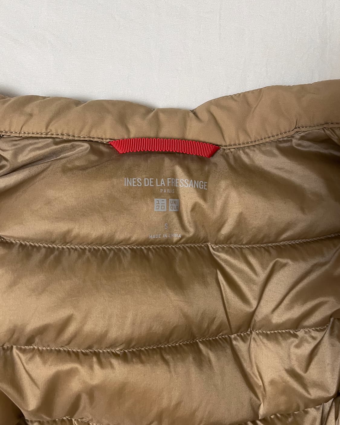 이네스x유니클로 경량패딩 S 상품이미지4