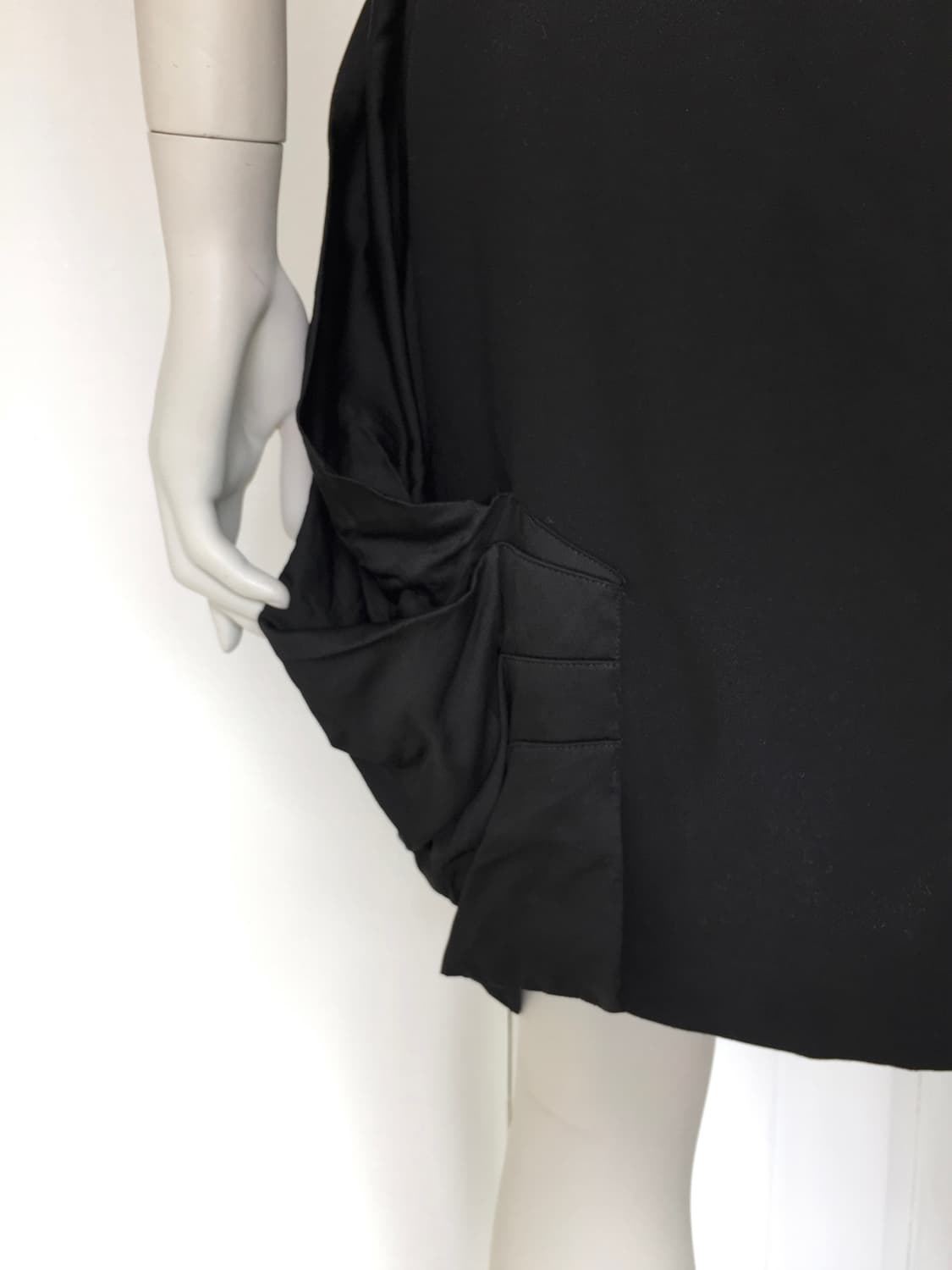 Vionnet Italy Asymmetric Pleats Dress 상품이미지8
