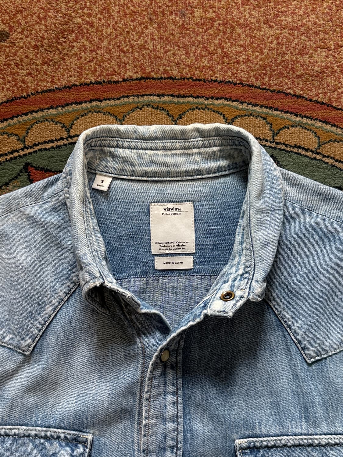 Visvim Westurn Denim Shirt 상품이미지5