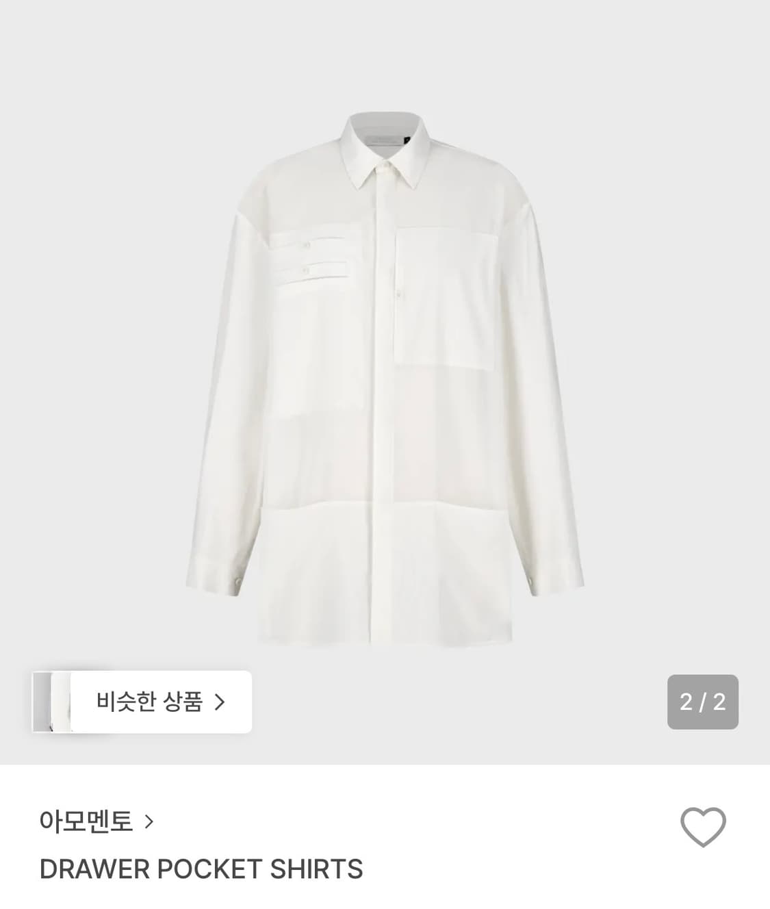 DRAWER POCKET SHIRTS 상품이미지2