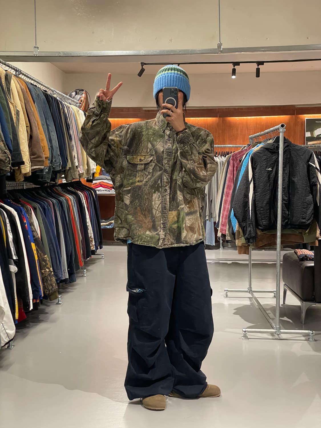 빈티지 real tree 셔츠    상품이미지1