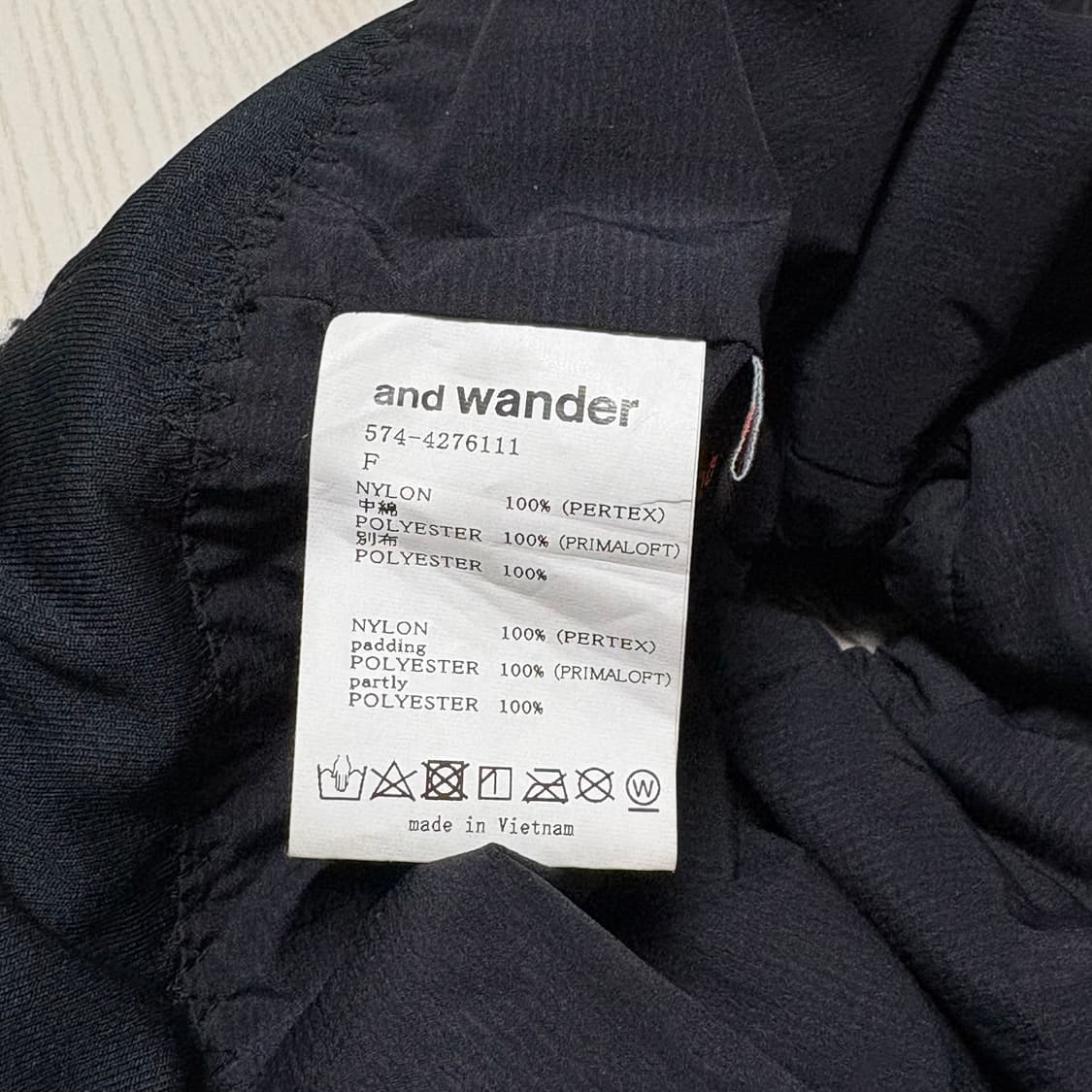 앤드원더 and wander 프리마로프트 모자 상품이미지3