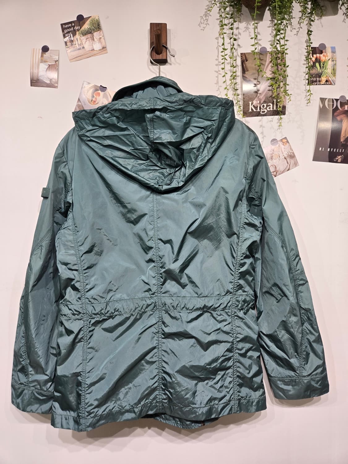 페트레이 이리데슨트 그린 야상 자켓 상품이미지7