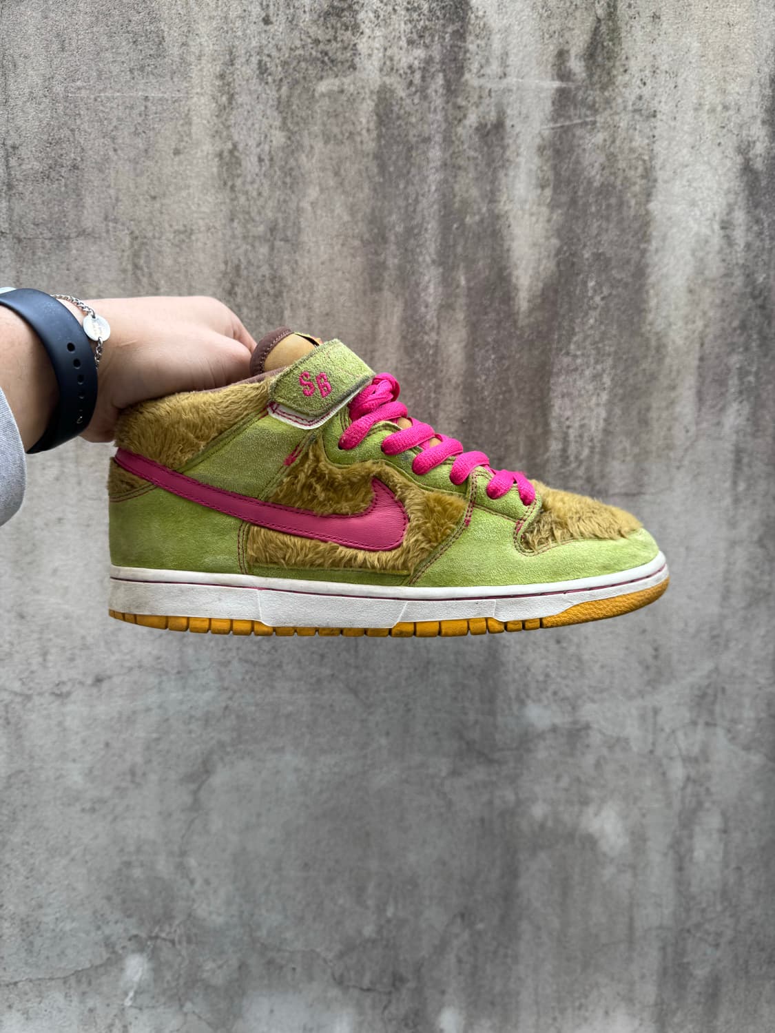 Rare! 2006 나이키 SB 덩크 미드 마마 베어 상품이미지2
