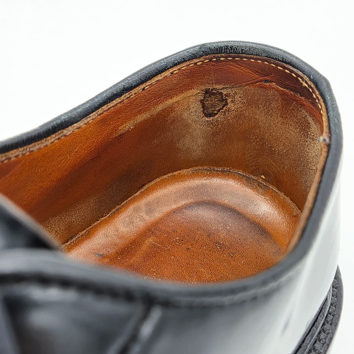 ALDEN 알든 9901 쉘 코도반 플레인토 슈즈 블랙 (7 1/2 D) 상품이미지6