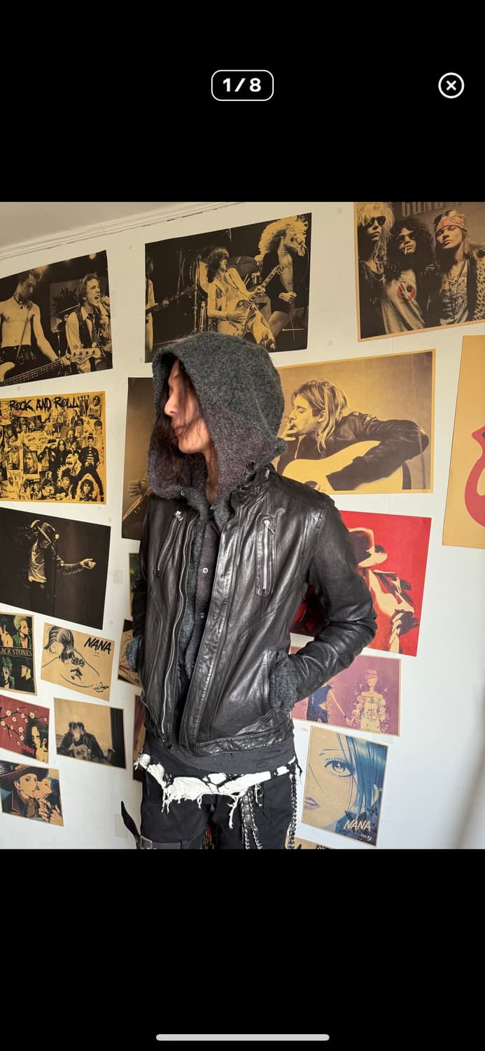 Vintage Lambskin Leather JacKet 상품이미지3