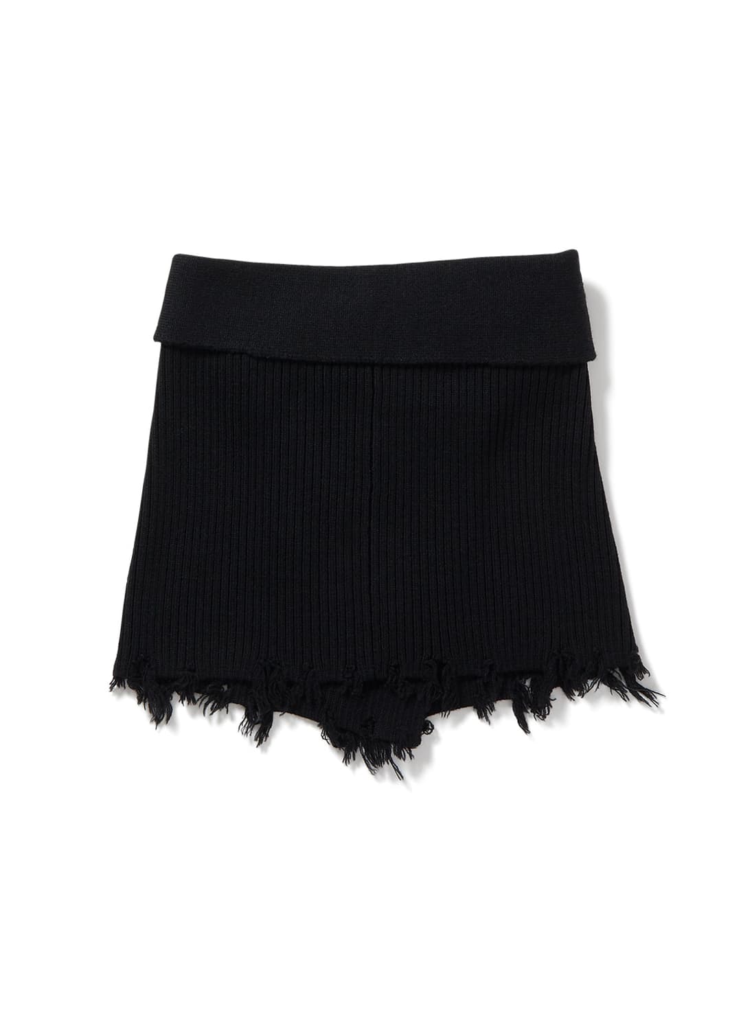 perverze 퍼버즈 니트 케이프 아프론 블랙 OS 상품이미지5