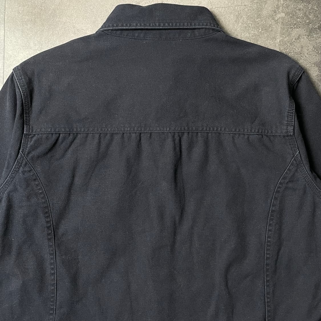 CARHARTT 칼하트 빈티지 네이비 스냅버튼 셔츠 워크자켓 A00861 상품이미지7