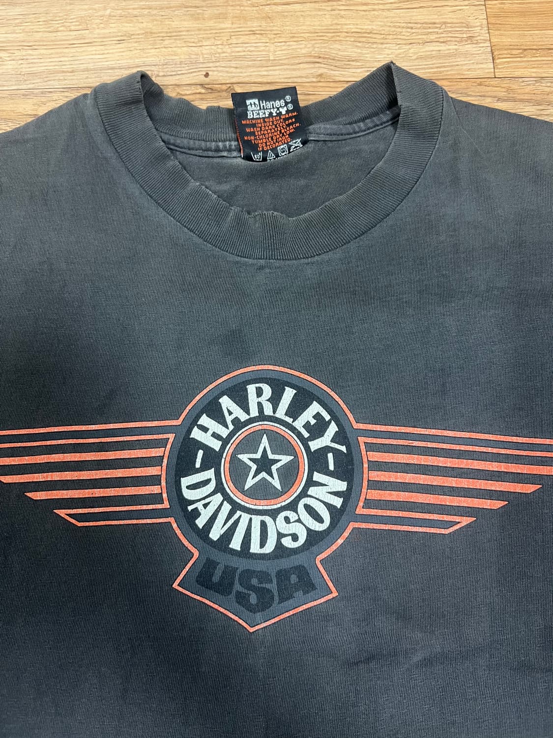 90s harley davidson t shirt xl 상품이미지3