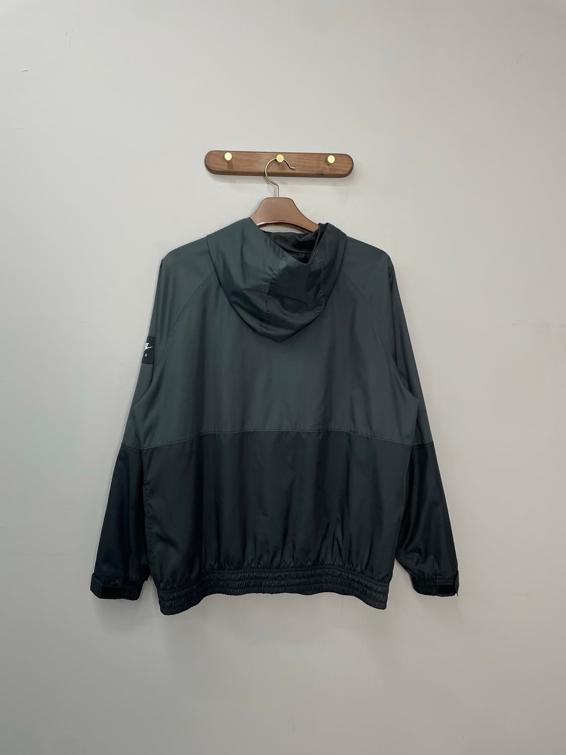 나이키 에어 우븐 후드 블랙 바람막이 H1021 상품이미지5