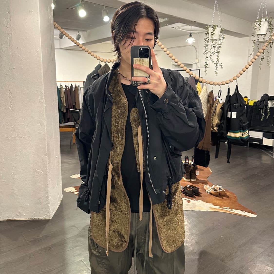 베드 J.w 포드 숏 모즈 자켓 상품이미지4