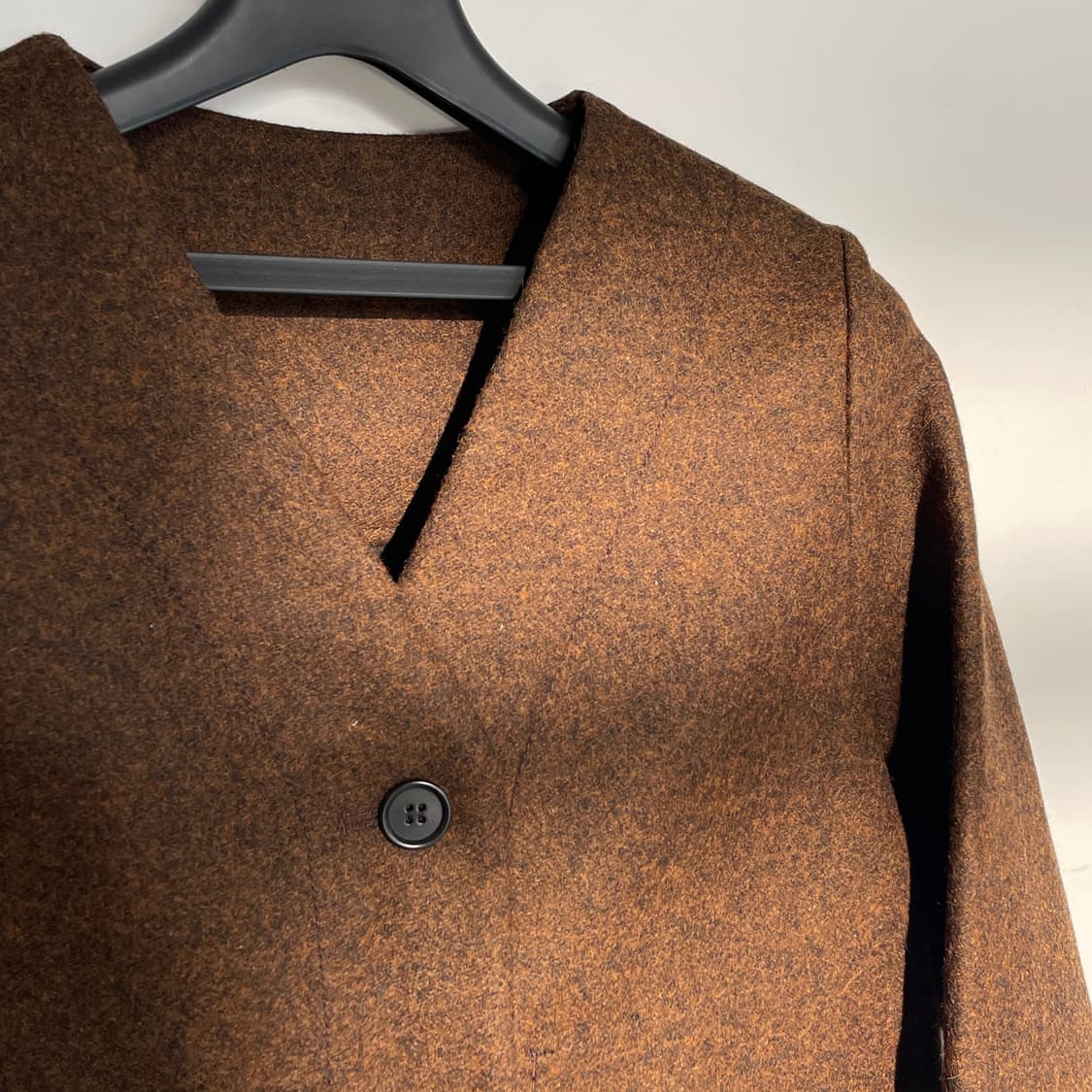 코스 브라운 울 아우터 가디건 상품이미지3