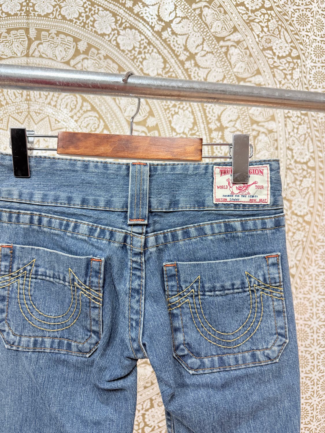 트루릴리젼 sammy 로우라이즈 부츠컷 데님팬츠  상품이미지5