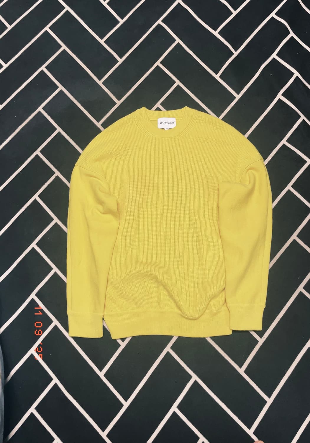 (횡재가)우영미 솔리드옴므 오버핏 니트/몽클레어 스톤 발망 프라다 구찌  상품이미지8