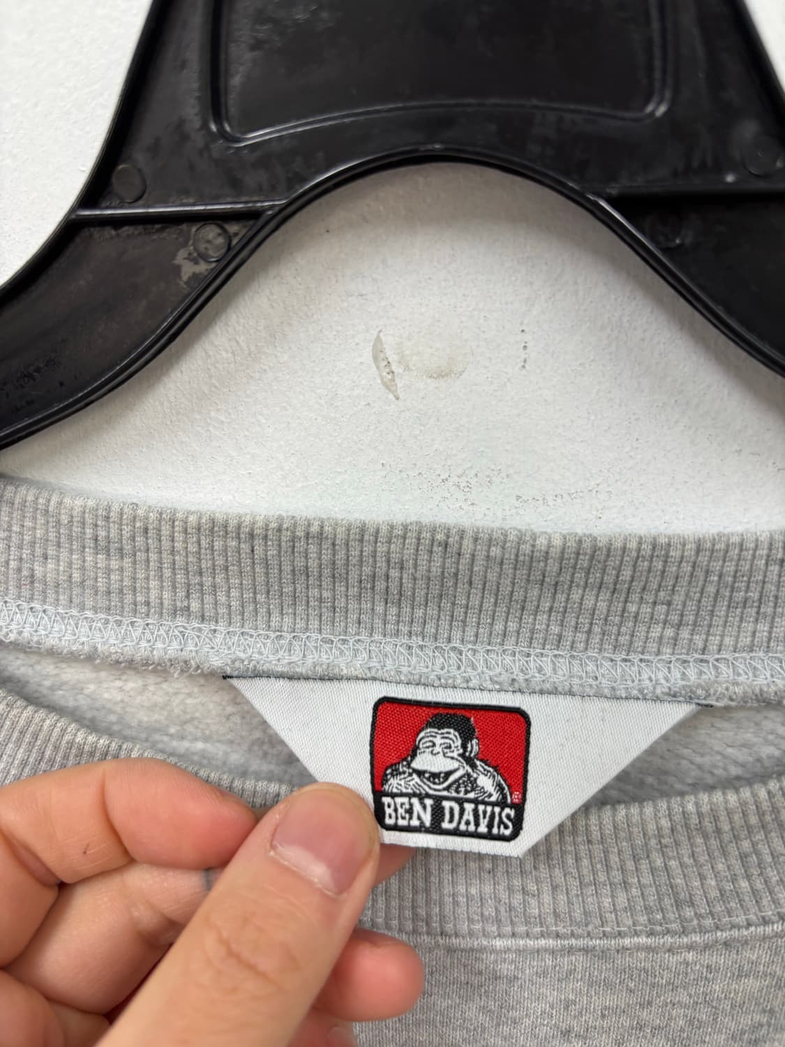 벤데이비스 백로고 맨투맨 상품이미지5