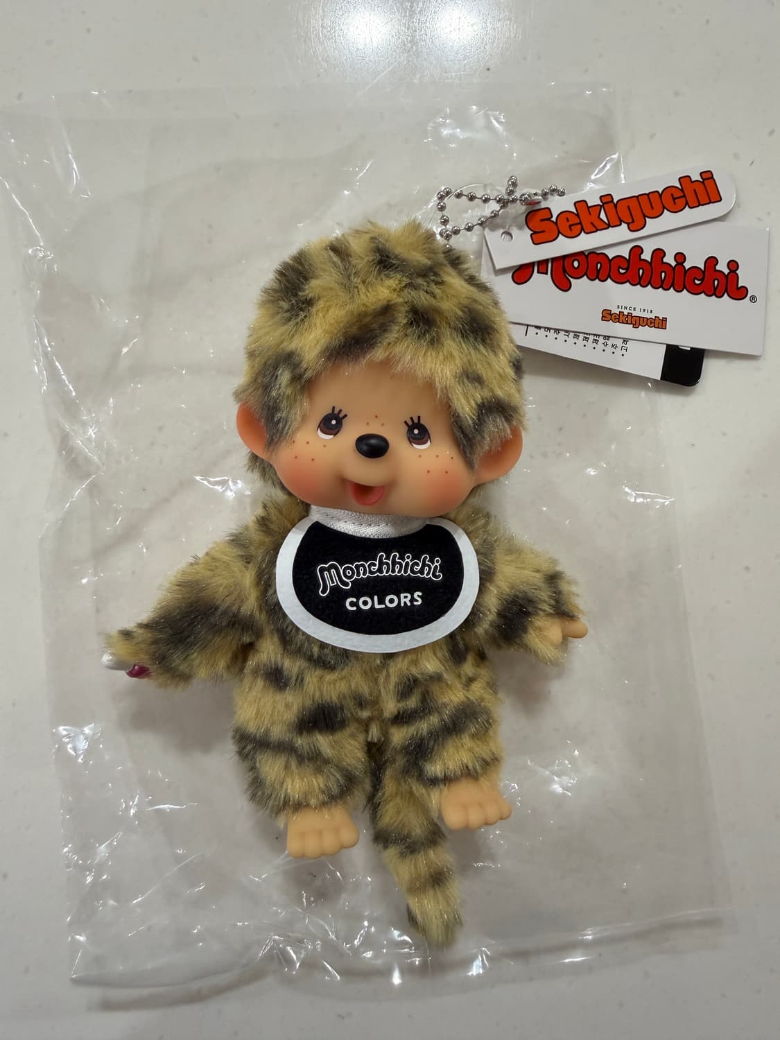 몬치치 레오파드 호피 키링 상품이미지1