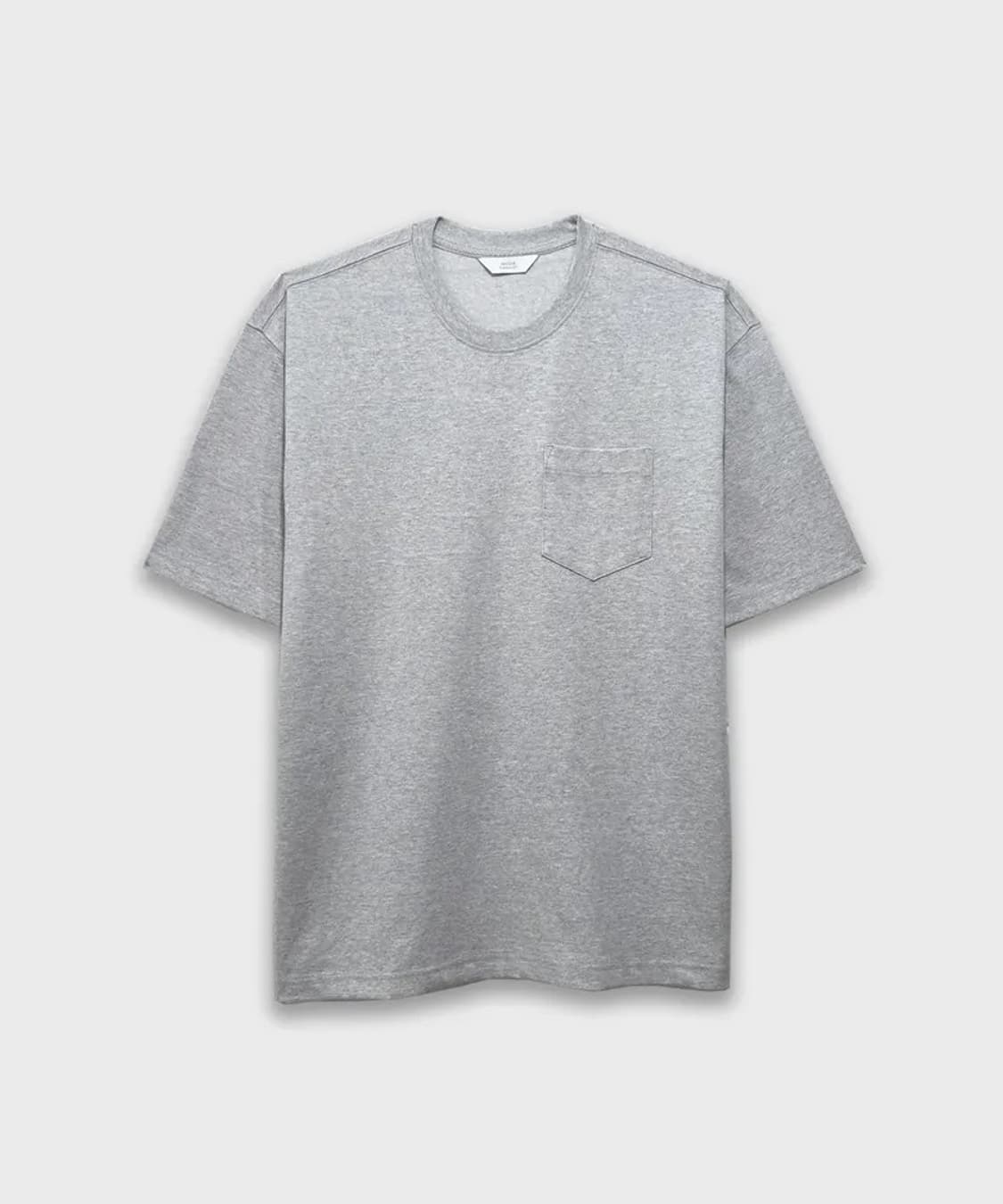 리우아 프리미엄 CP20 포켓 반팔티 메란지 멜란지 그레이 S 상품이미지1