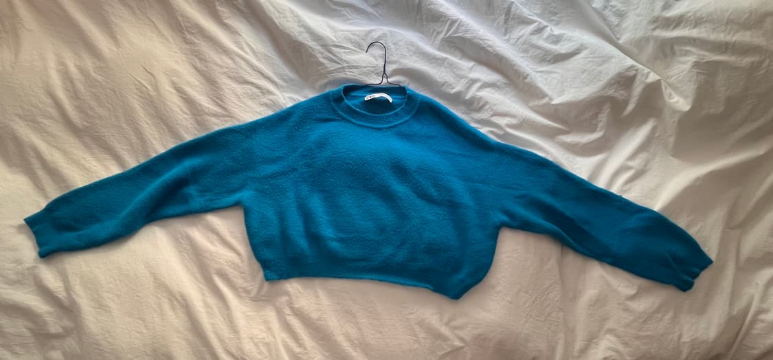 자라 크롭 니트  상품이미지2